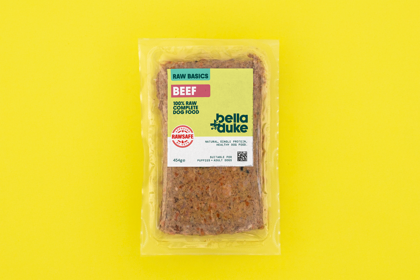 Bella + Duke Raw Basics Beef 454g