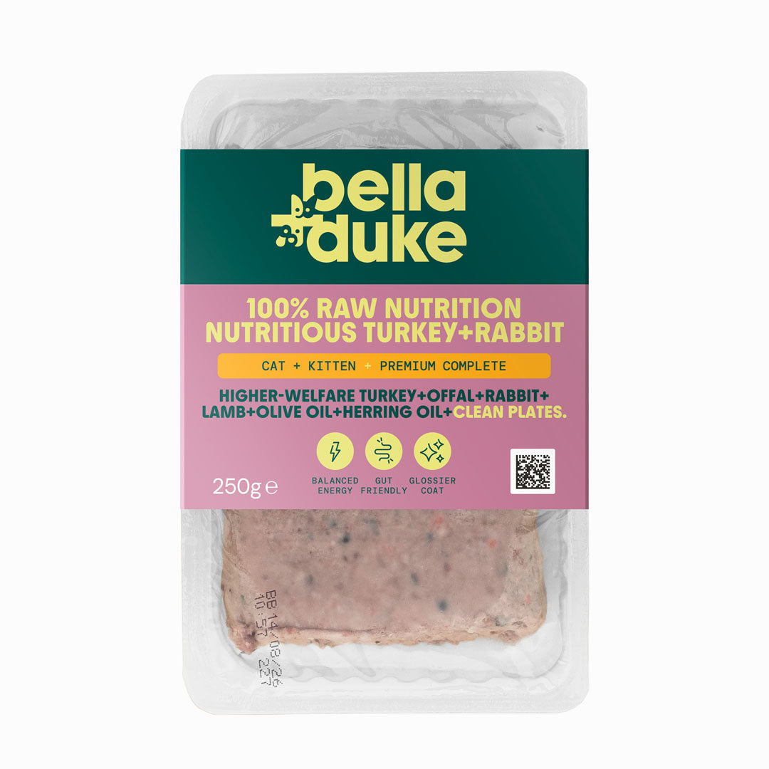 Bella + Duke Cat Turkey, Rabbit & Lamb 250g