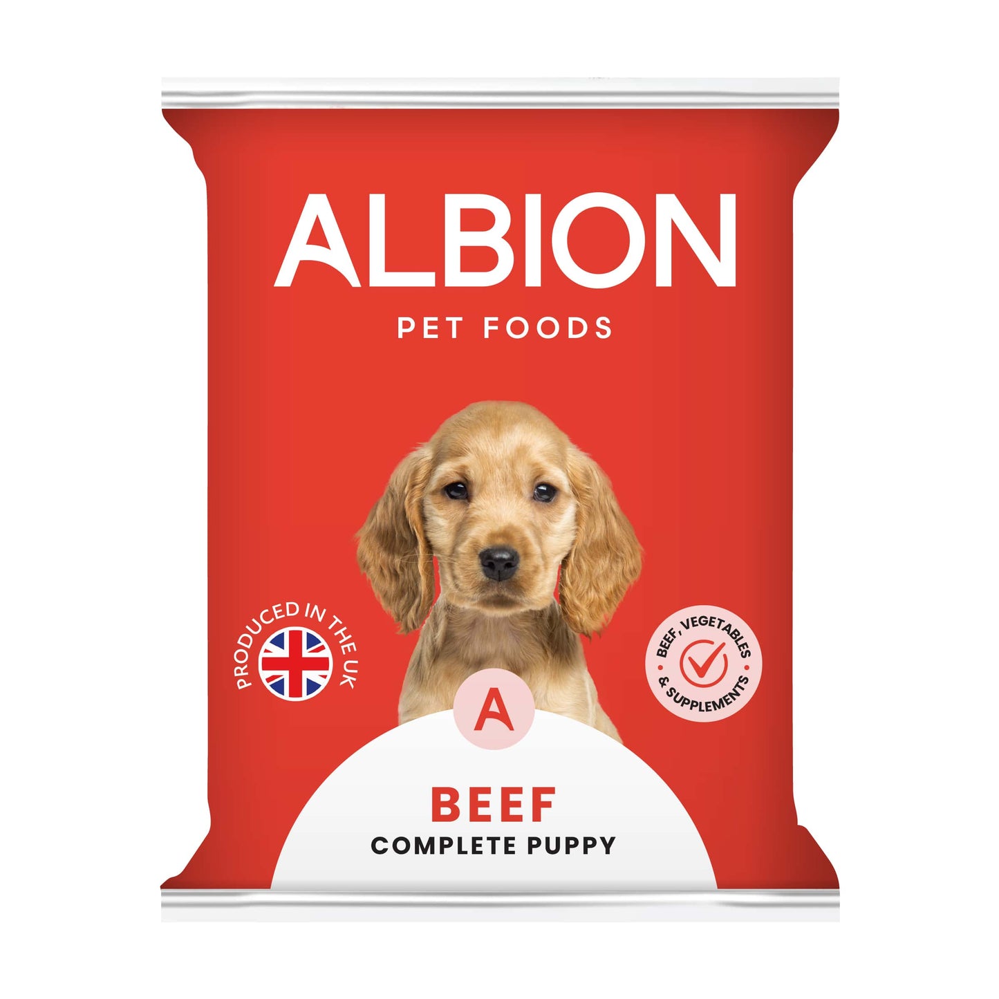 Albion Complete Puppy Beef (Bone Free) 454g