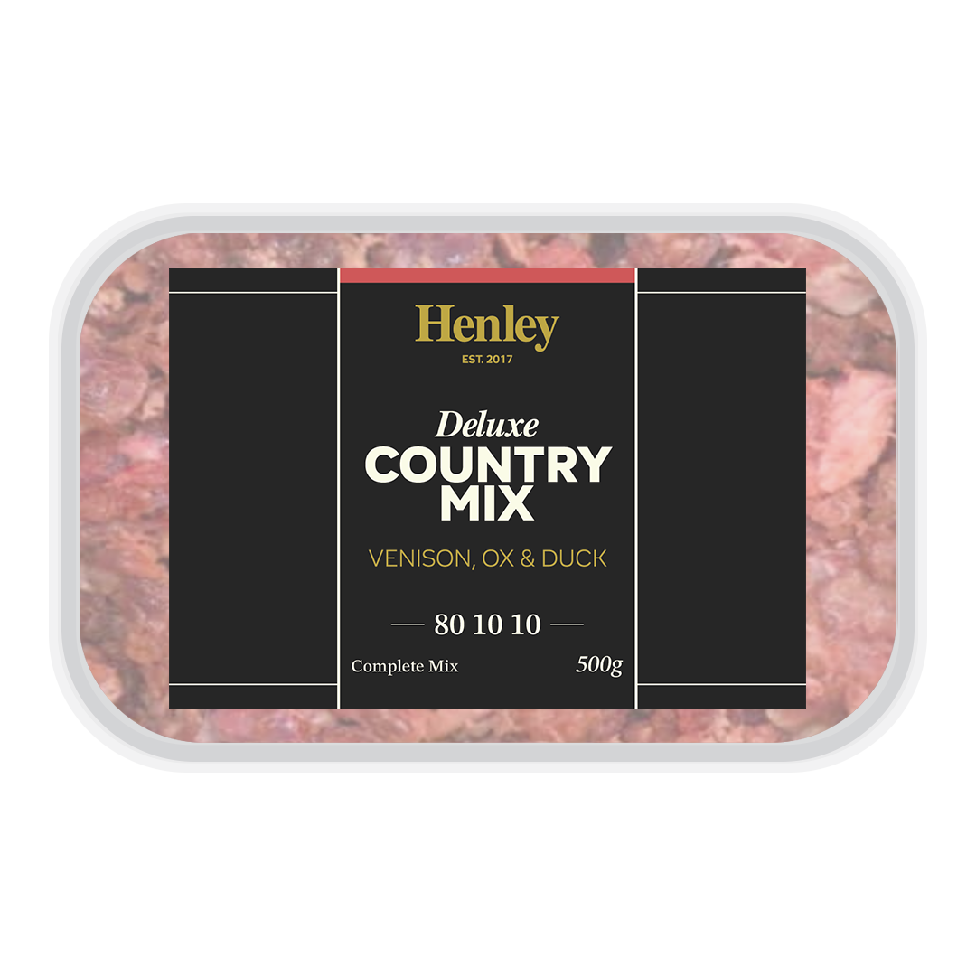Henley Raw Deluxe Country Mix 80/10/10 500g