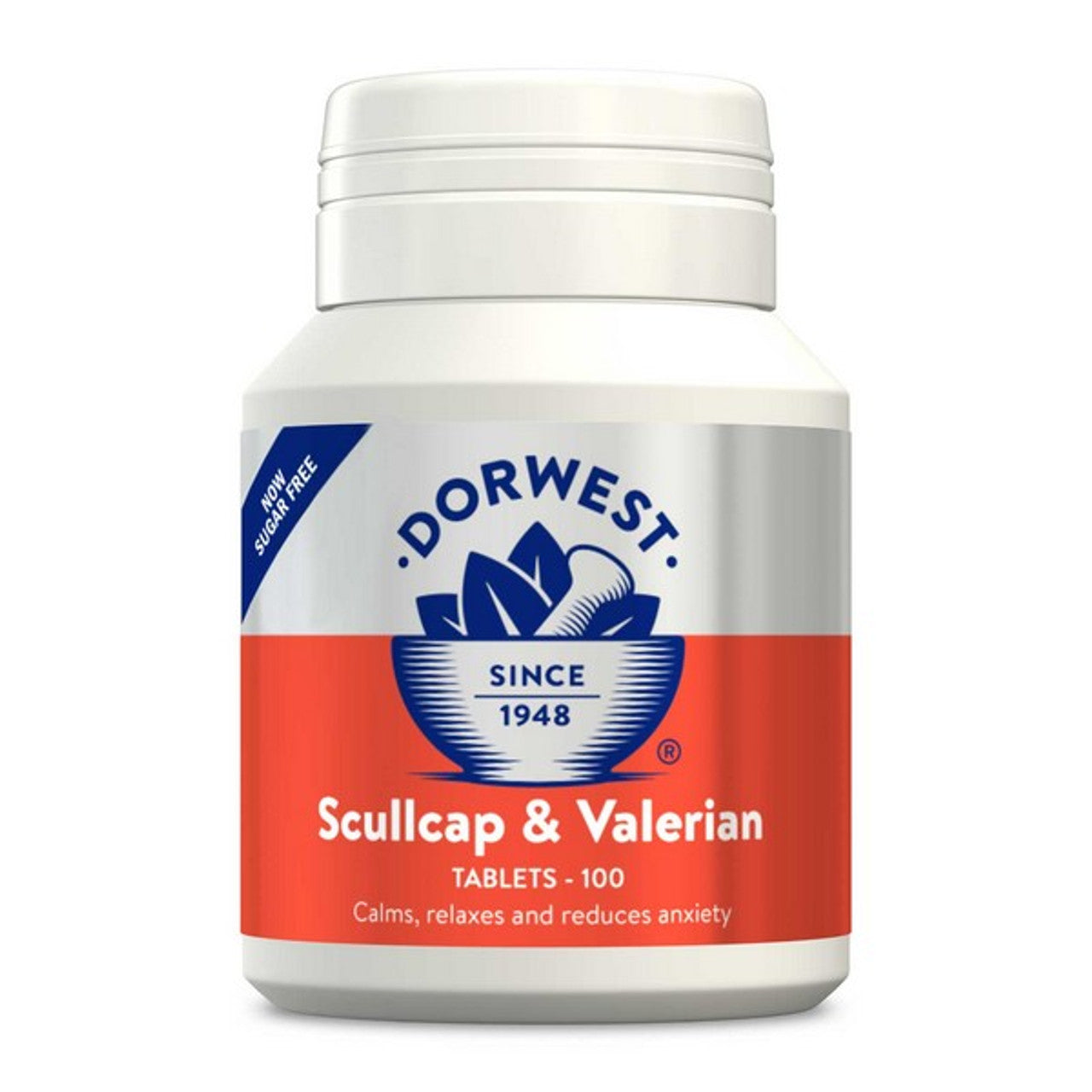 Dorwest Scullcap & Valerian Tablets x 100