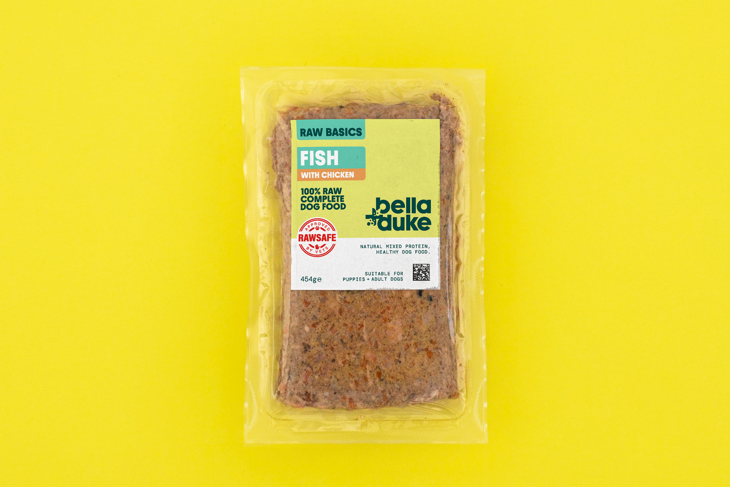 Bella + Duke Raw Basics Fish with Chicken 454g