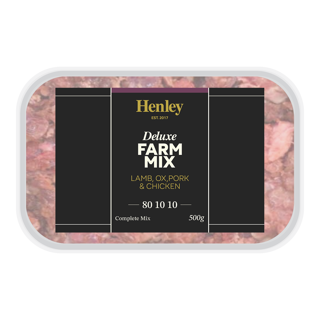Henley Raw Deluxe Farm Mix Complete 80/10/10 500g