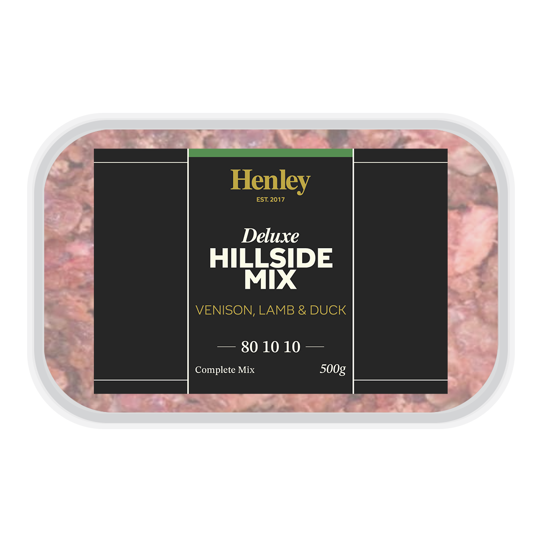 Henley Raw Deluxe Hillside Mix 80/10/10 500g
