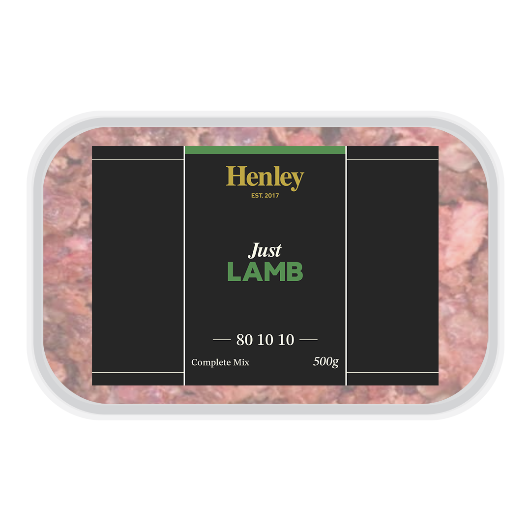 Henley Raw Just Lamb 80/10/10 500g