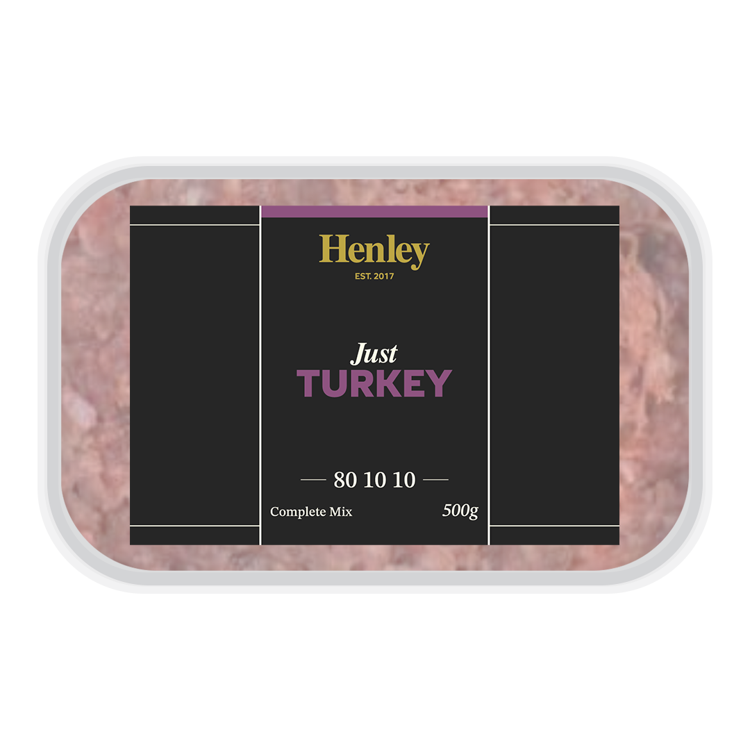 Henley Raw Just Turkey 80/10/10 500g