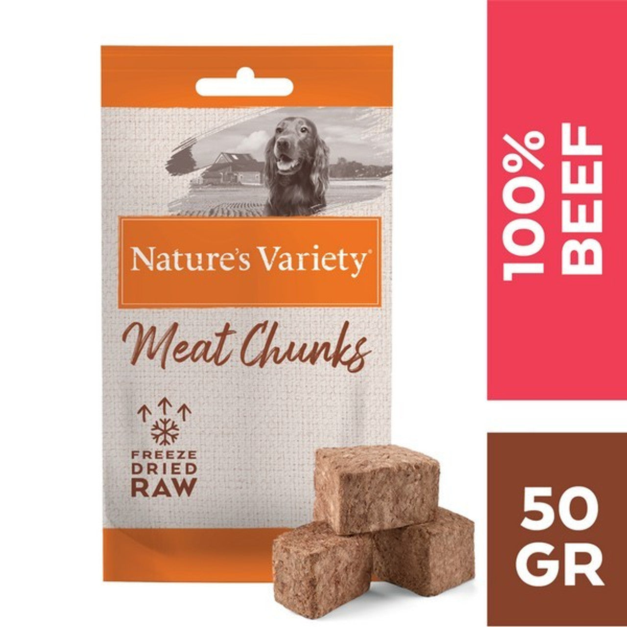 Natures Variety Freeze Dried Chunks 50g