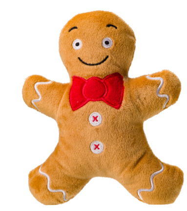 House of Paws Christmas Classic Gingerbread Dog Toy