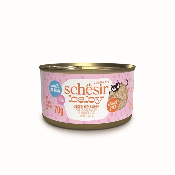 Schesir Baby Chicken with Salmon 70g