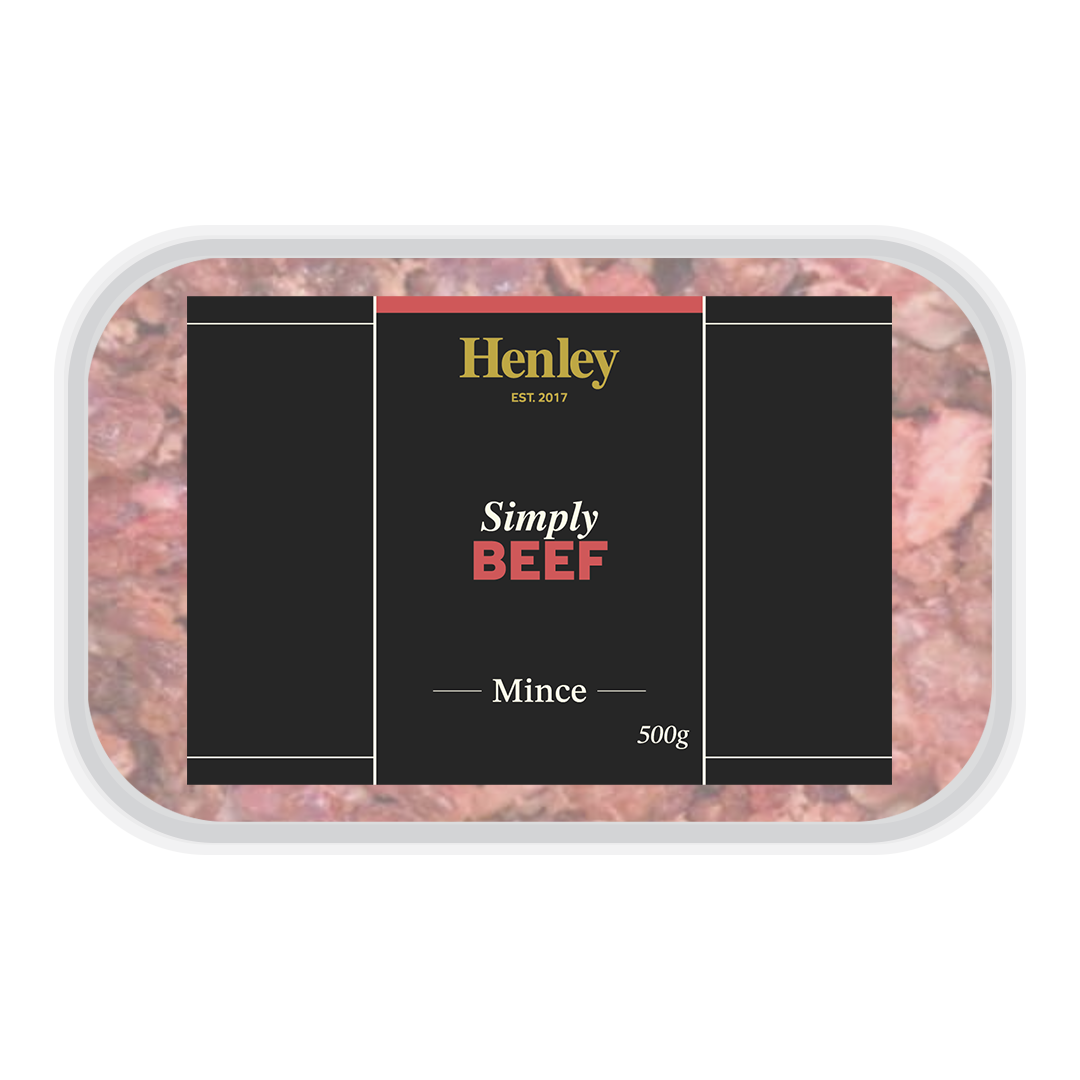 Henley Raw Simply Beef Mince 500g (No Offal)