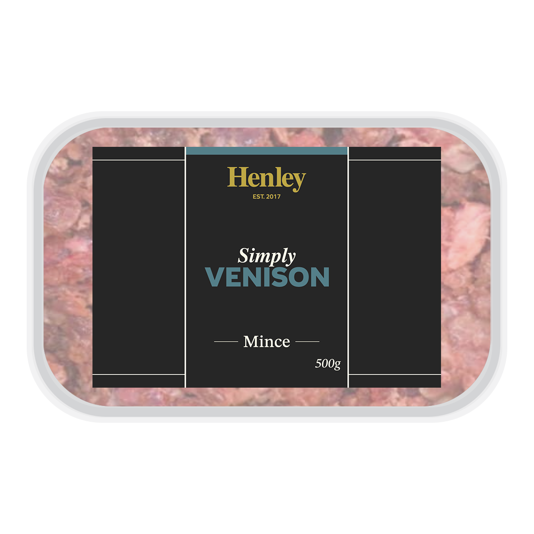 Henley Raw Simply Venison Mince 500g (No Bone, No Offal)