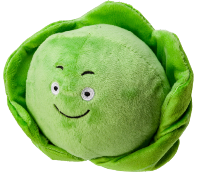 House of Paws Christmas Classic Brussel Sprout Dog Toy