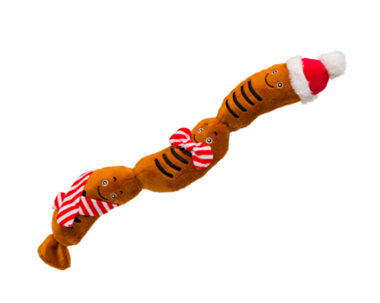 House of Paws Christmas Sausages Dog Toy