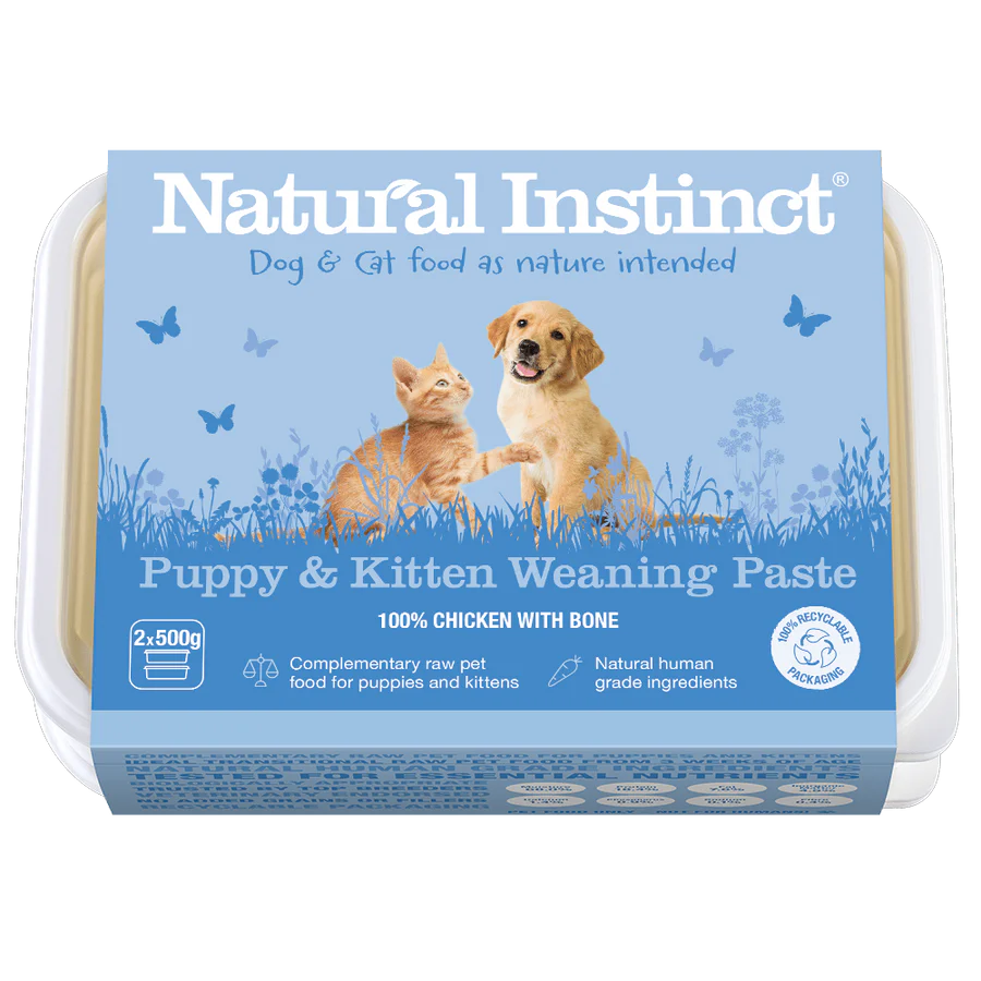 Natural Instinct Puppy And Kitten Weaning Paste 2x500g