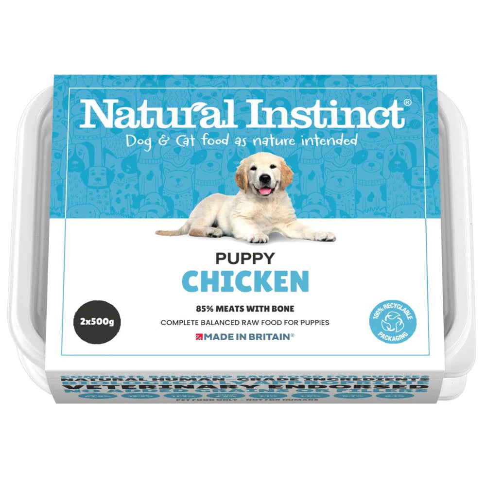 Natural Instinct Puppy, Chicken