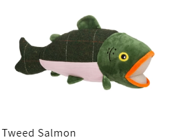 Salmon Tweed Toy