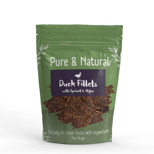 Pure & Natural Air Dried Fillets Duck, Apricot and Algae