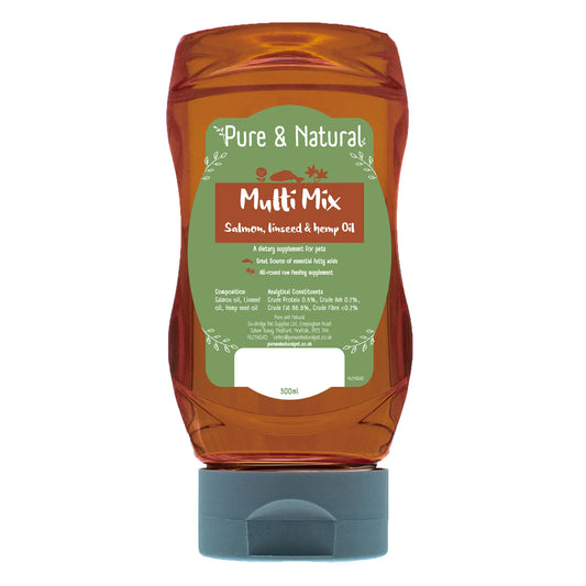 Pure & Natural Multi Mix Salmon, Linseed & Hemp Oil