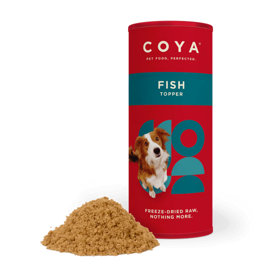 Coya Adult Dog Topper Fish 50g