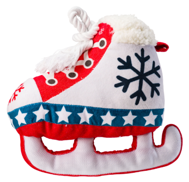 House of Paws Apres Ski Ice Skate Dog Toy