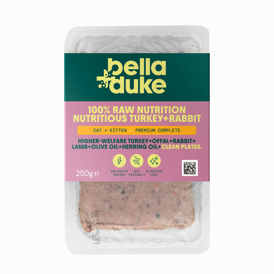 Bella + Duke Cat Turkey, Rabbit & Lamb 250g
