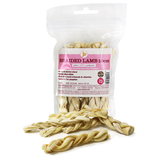 Braided lamb 10cm 100g