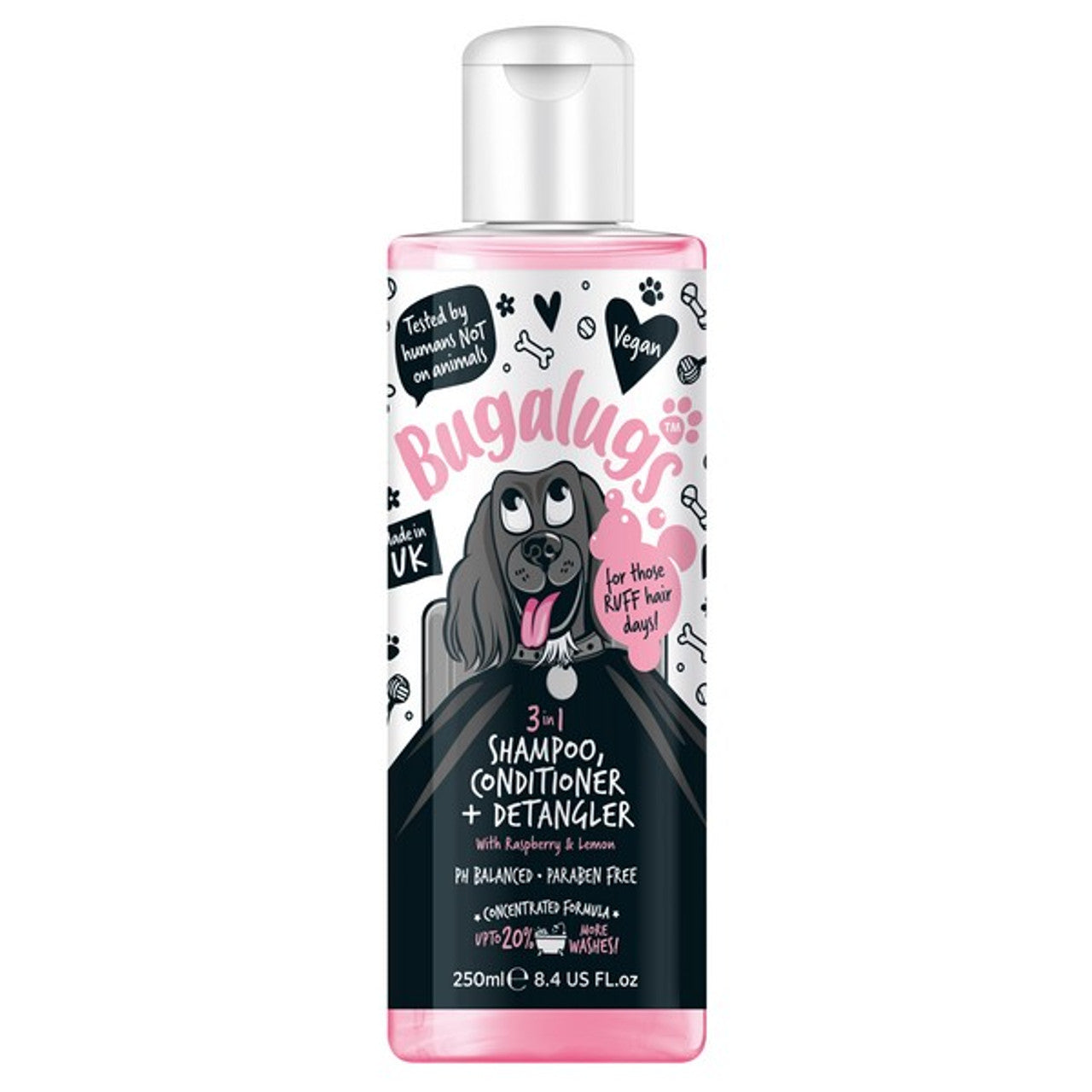 Bugalugs Shampoo 250ml or 500ml