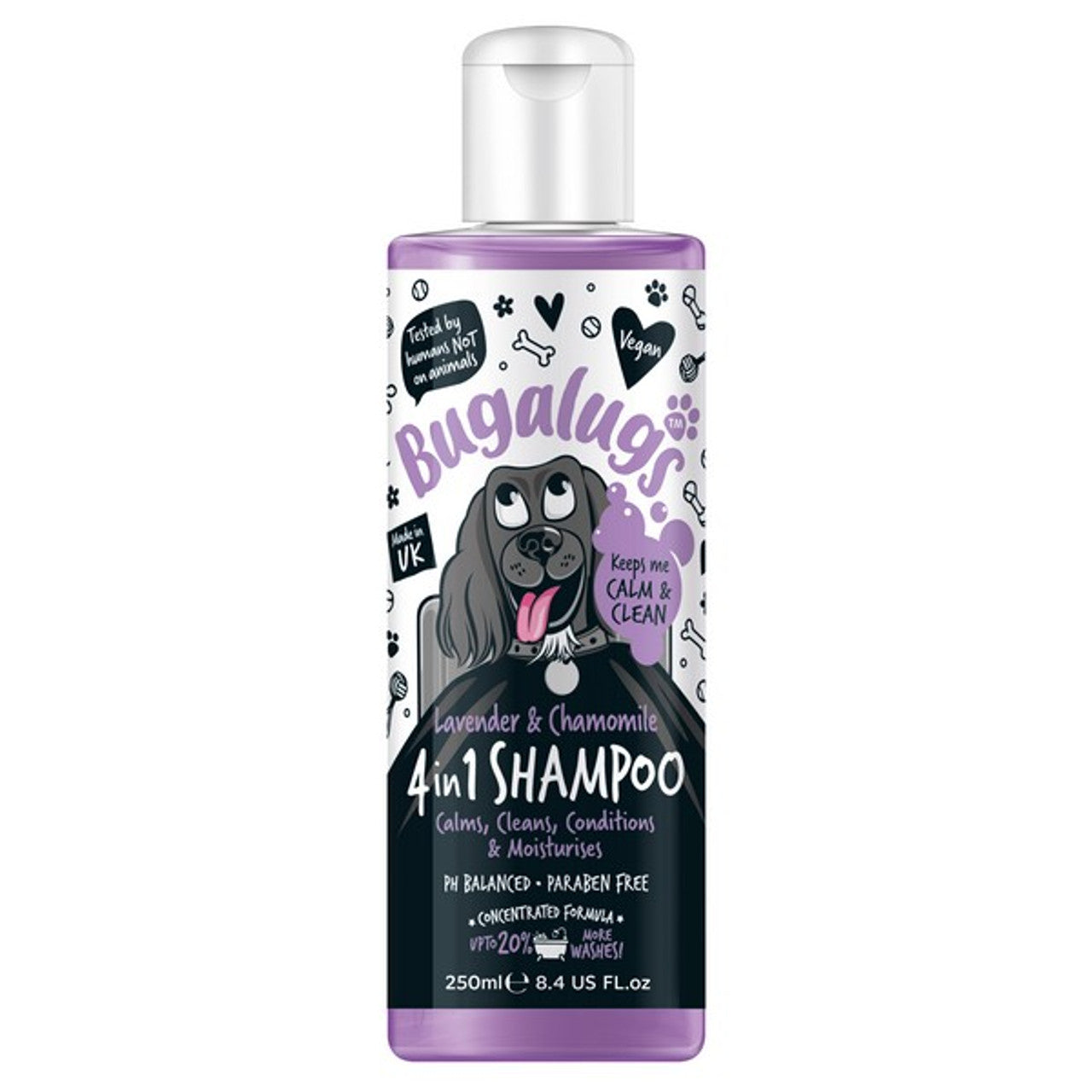 Bugalugs Shampoo 250ml or 500ml