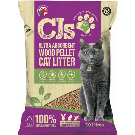 CJ's Wood Cat Litter