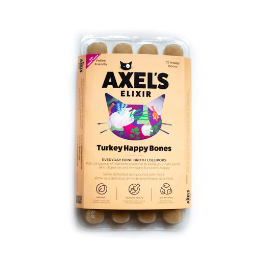 Axel's Elixir Turkey Happy Bones For Cats