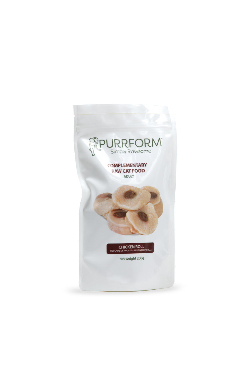 Purrform Treats Chicken Roll 200g Frozen