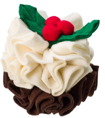 House of Paws Christmas Pudding Snuffle Ball Dog Toy