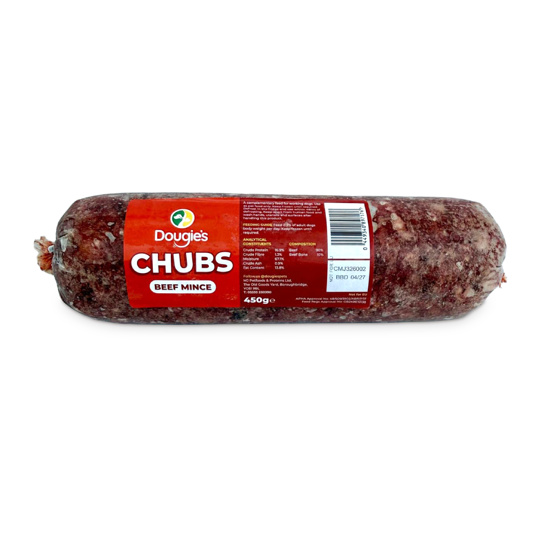 Dougie's Chubs Beef Mince 450g