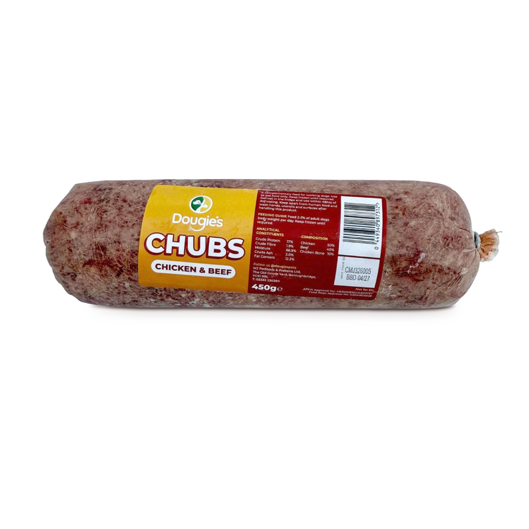 Dougie's Chubs Chicken & Beef 450g