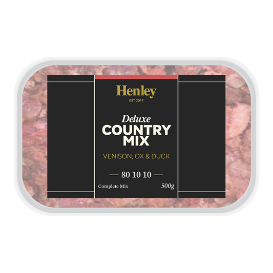 Henley Raw Deluxe Country Mix 80/10/10 500g