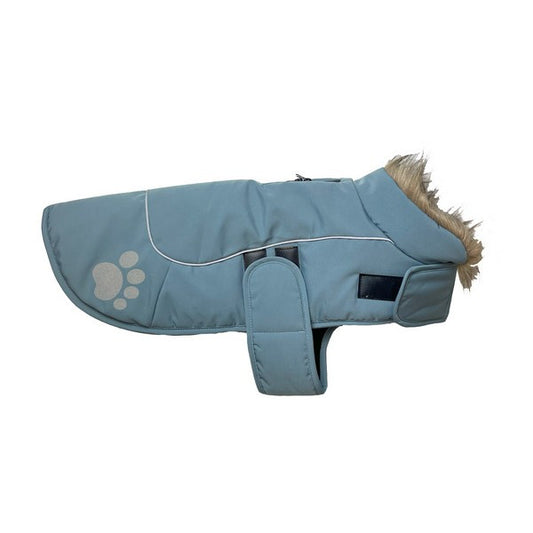 Happy Pet Paw Print Jacket Sky Blue