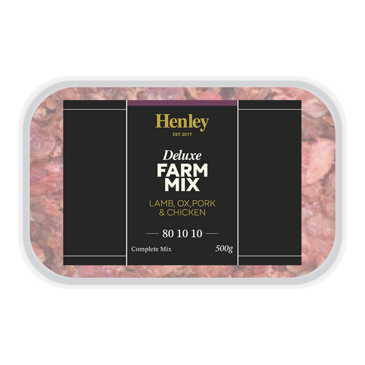 Henley Raw Deluxe Farm Mix Complete 80/10/10 500g