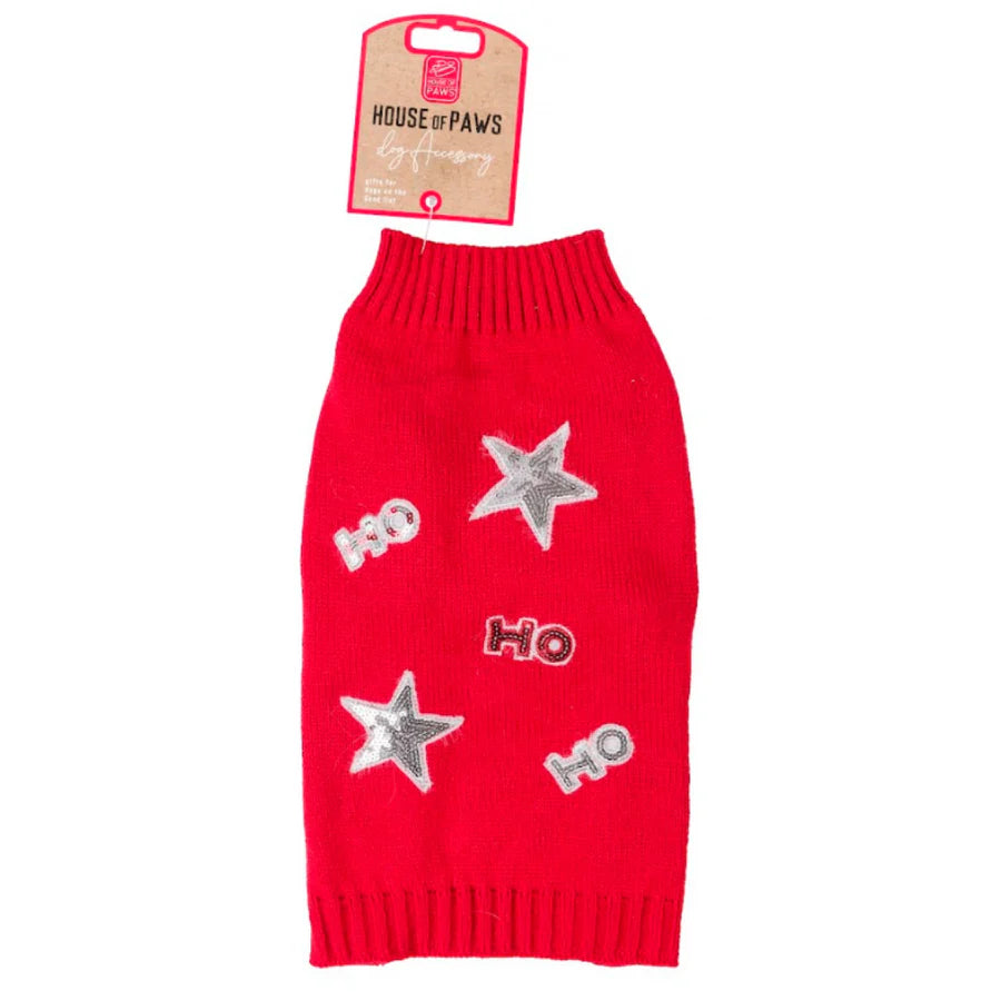 House of Paws HoHoHo Polo Knit Jumper