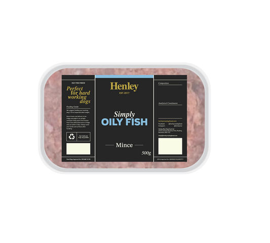 Henley Raw Simply Oily Fish 500g