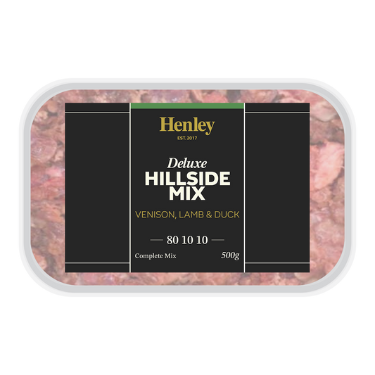 Henley Raw Deluxe Hillside Mix 80/10/10 500g
