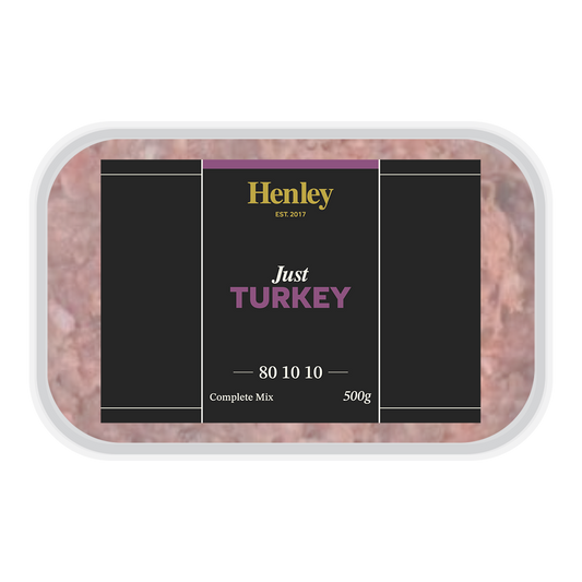 Henley Raw Just Turkey 80/10/10 500g
