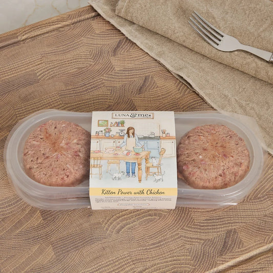 Luna and Me Essential Kitten Power Patties 6 x 100g