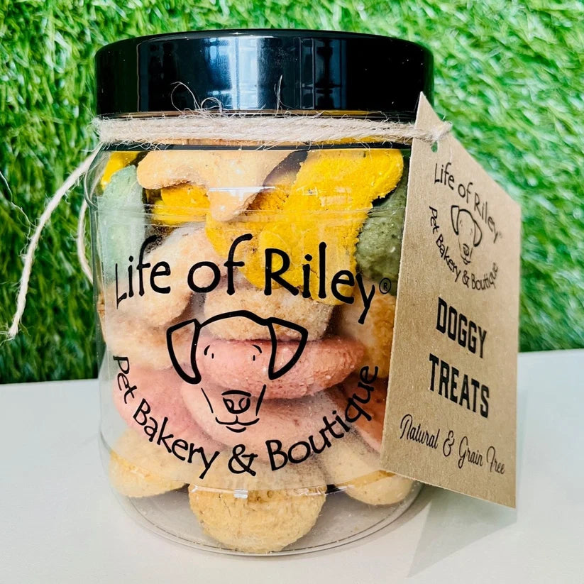 Life of Riley Filled Treat Jar 300g