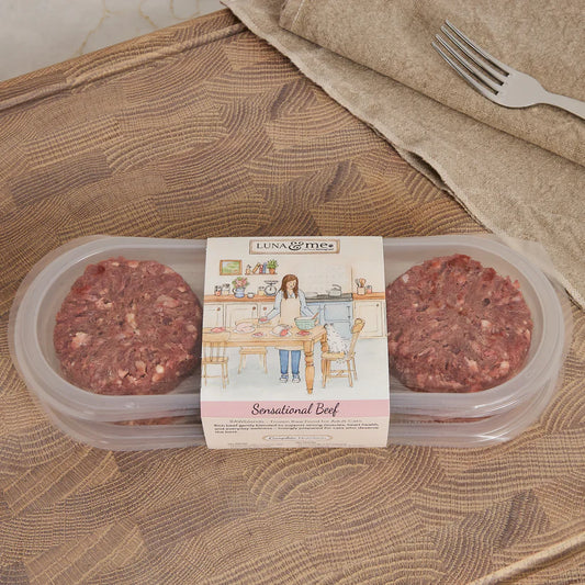Luna & Me CAT Sensational Beef Patties 600g