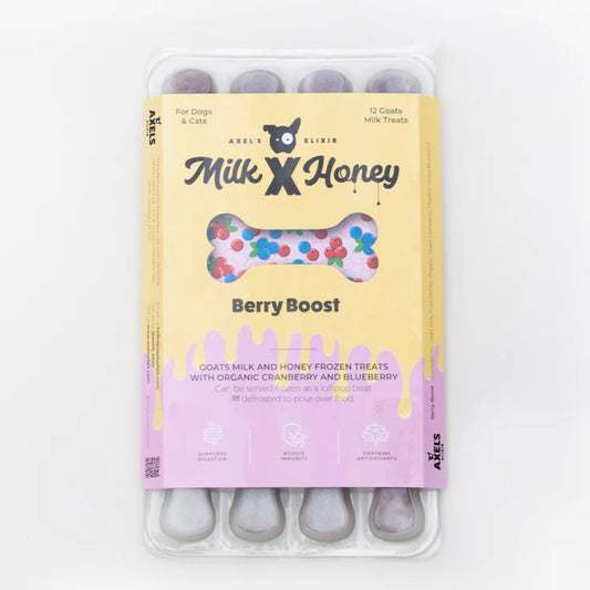 Axel's Elixir Milk and Honey with Berry Boost Happy Bones