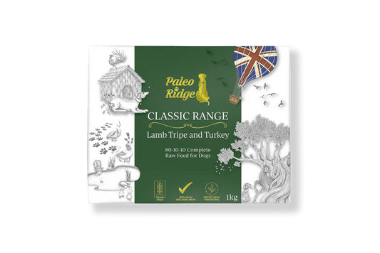 Paleo Ridge Classic Lamb Tripe and Turkey 1kg