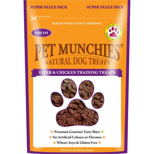 Pet Munchies Training Treats Chicken and Liver 150g