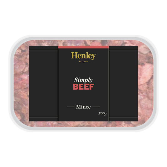 Henley Raw Simply Beef Mince 500g (No Offal)