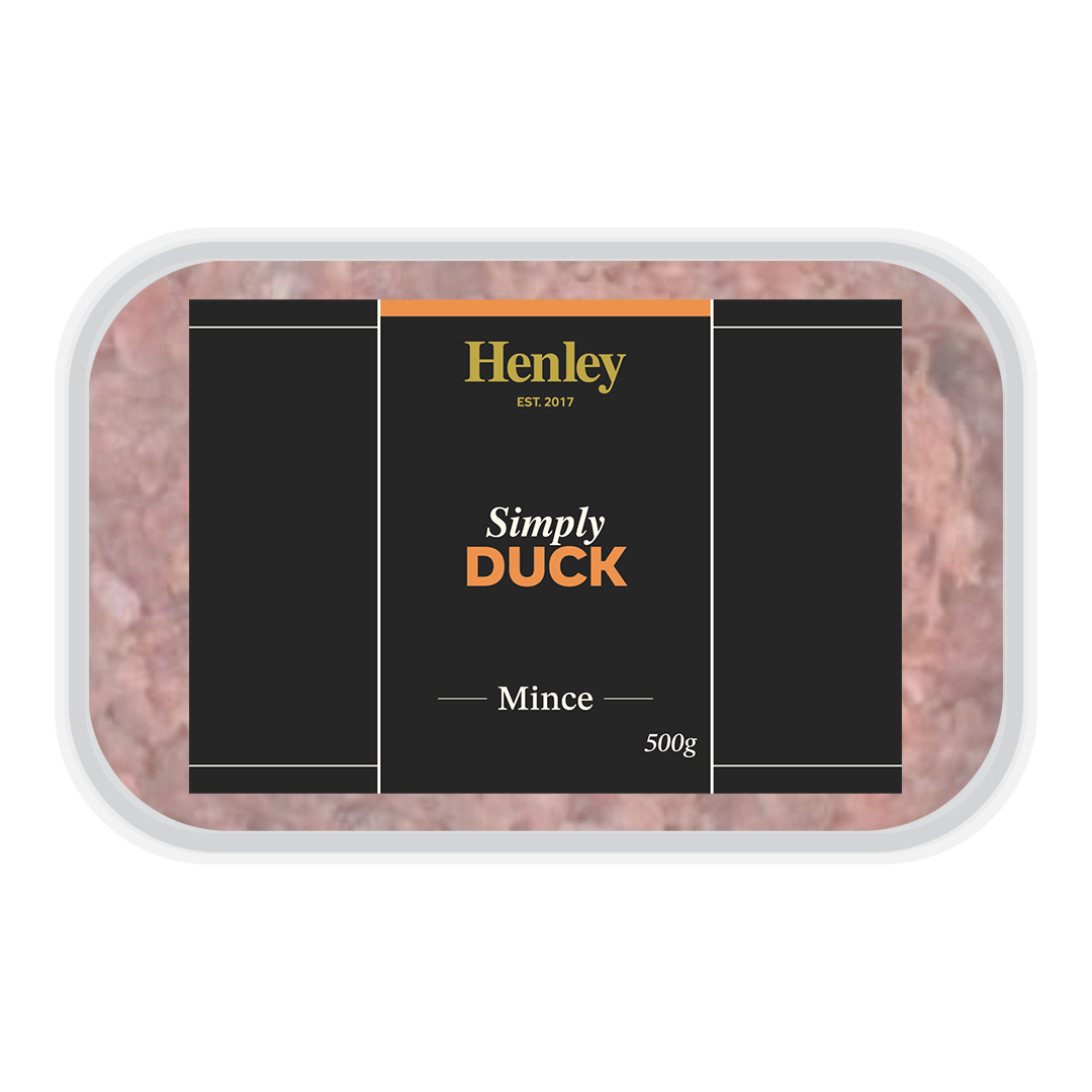 Henley Raw Simply Duck Mince 500g (No Offal)