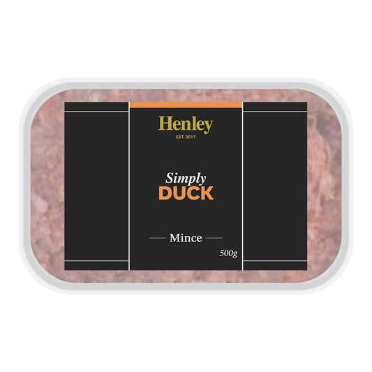 Henley Raw Simply Duck Mince 500g (No Offal)